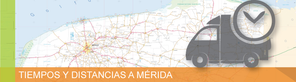 Tiempos y Distancias a Mérida
